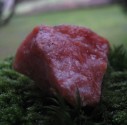 Kalcit medový - surový kámen 