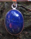 Lapis lazuli - přívěsek medailon 