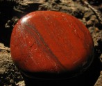 Jaspis červený - hmatka 