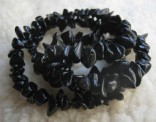 Onyx - náhrdelník ze sekaných kamenů 